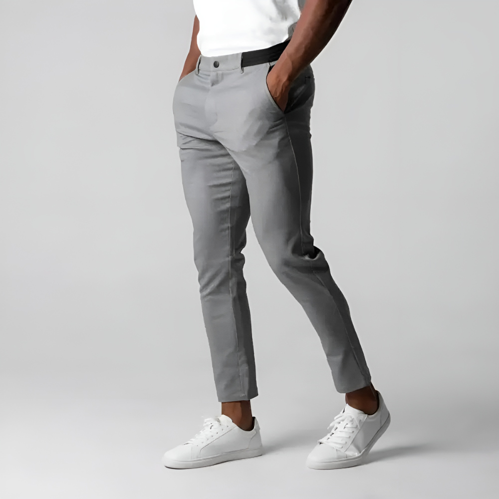 Herren Slim Fit Hosen Business Casual - Norvielle