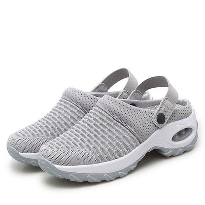 Eveloria Damen Orthopädische Laufschuhe Luftpolster Deutsches Leder