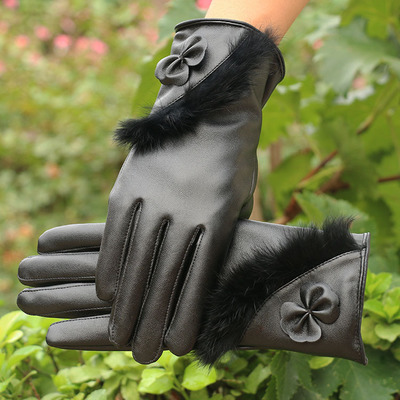 Damen Lederhandschuhe