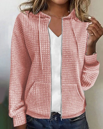 Eveloria Damenweste Lässig Mit Taschen Braun