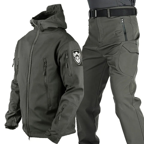 Herren Wasserdichte Ski-Jacke und -Hose Funktionsbekleidung - Eveloria