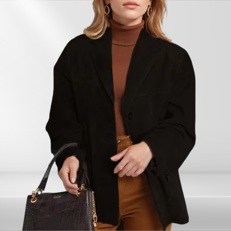 Eveloria Damen Blazer Übergangsjacke