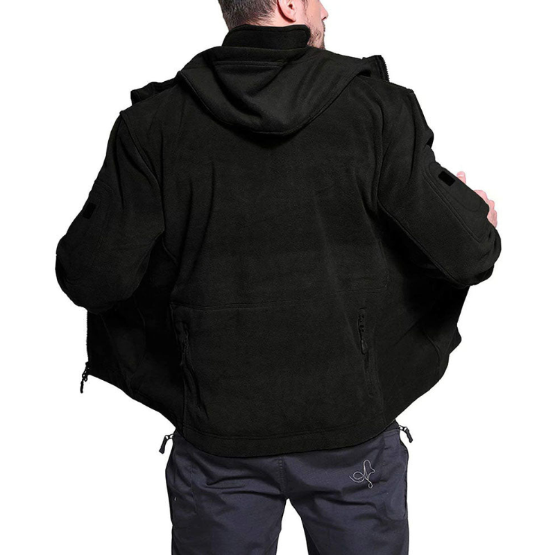 Eveloria Damen Fleecejacke Winddicht Outdoor