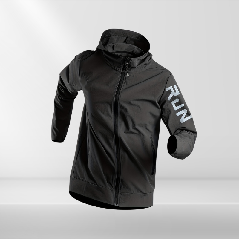 Eveloria Damen Laufjacke Wetterfest Winddicht Atmungsaktiv