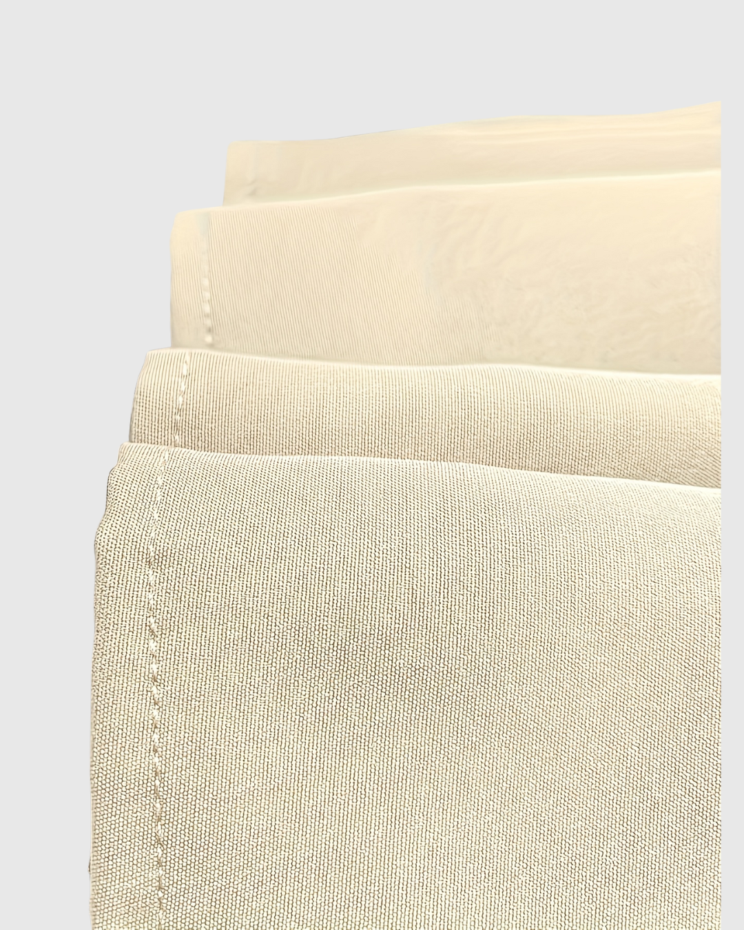 Elegantes Damenfreizeitkleid 3/4-Ärmel Komfortabel Beige