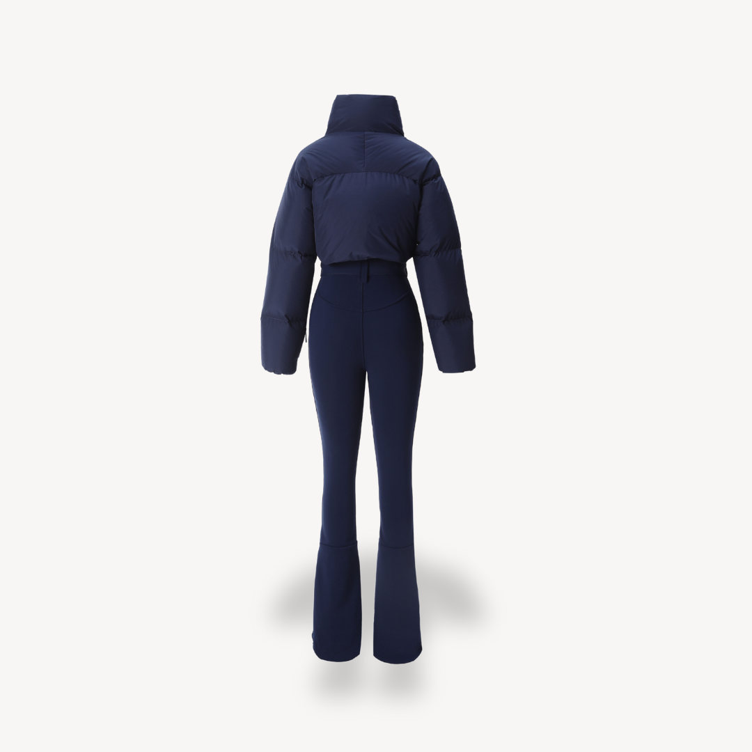 Damen Daunenjacke mit Gürtelhose - Eveloria