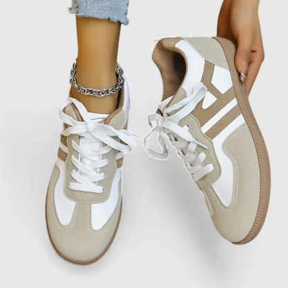 Damen Retro Schnür Sneaker