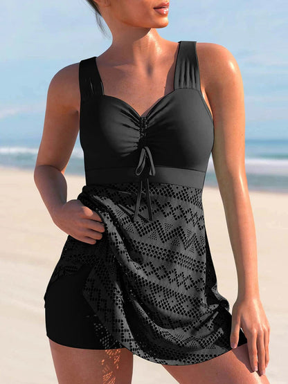 Eveloria Damen Tankini-Set mit Polsterung
