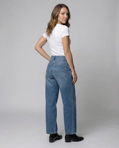Damen Jeans Weite Bequem