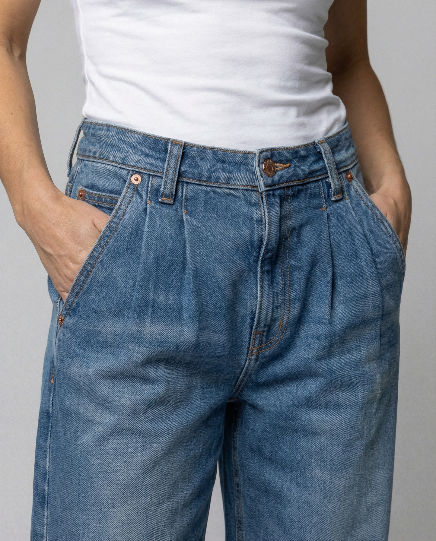 Damen Jeans Weite Bequem