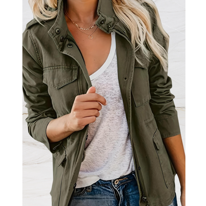 Eveloria Damen Übergangsjacke Leicht