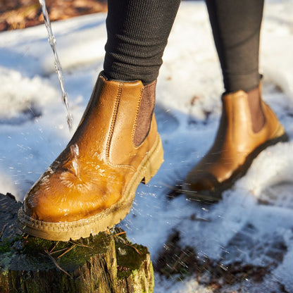 Herren Chelsea Boots Hineinschlüpfen Leder