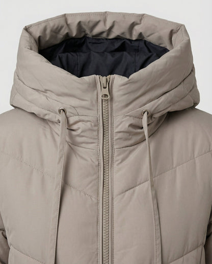 Eveloria Damen Wintermantel Dicker Fleece