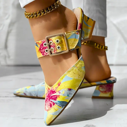 Eveloria Damen High Heels Bunt