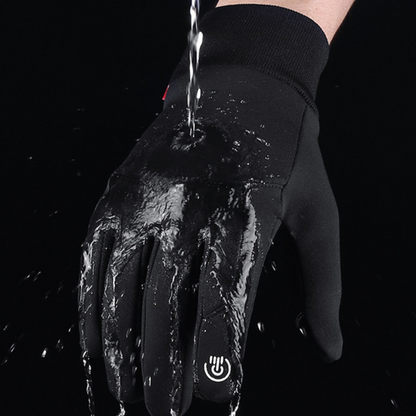Eveloria Herren Thermohandschuhe Wasserfest Touch Funktion
