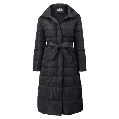 Damen Pufferjacke Elegantes Design Umlegekragen