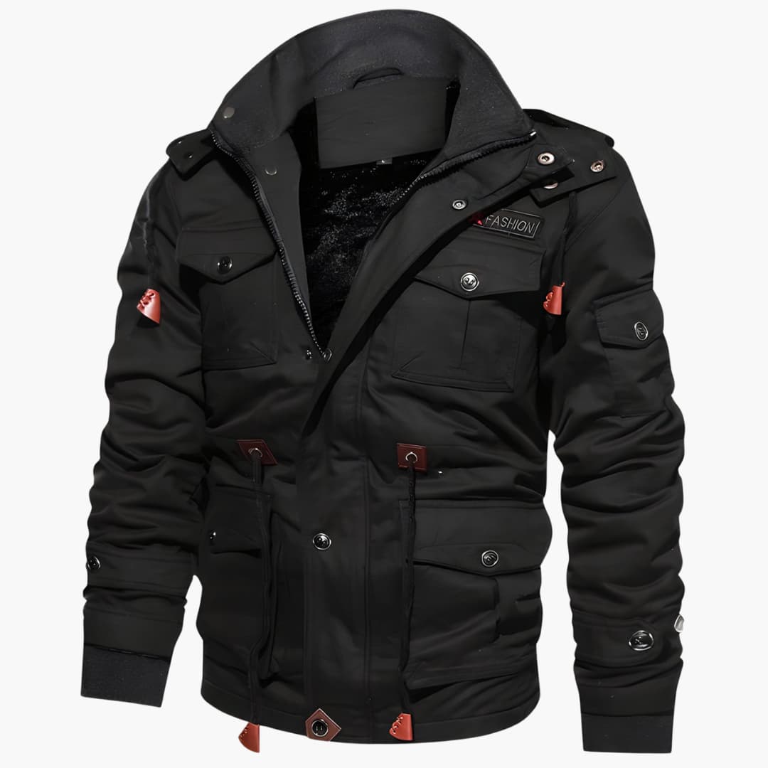 Herren Winterjacke Fleece Isolierend