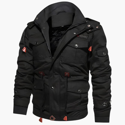 Herren Winterjacke Fleece Isolierend