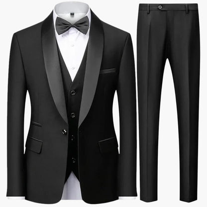Herren Anzug Elegant Formell Komplett
