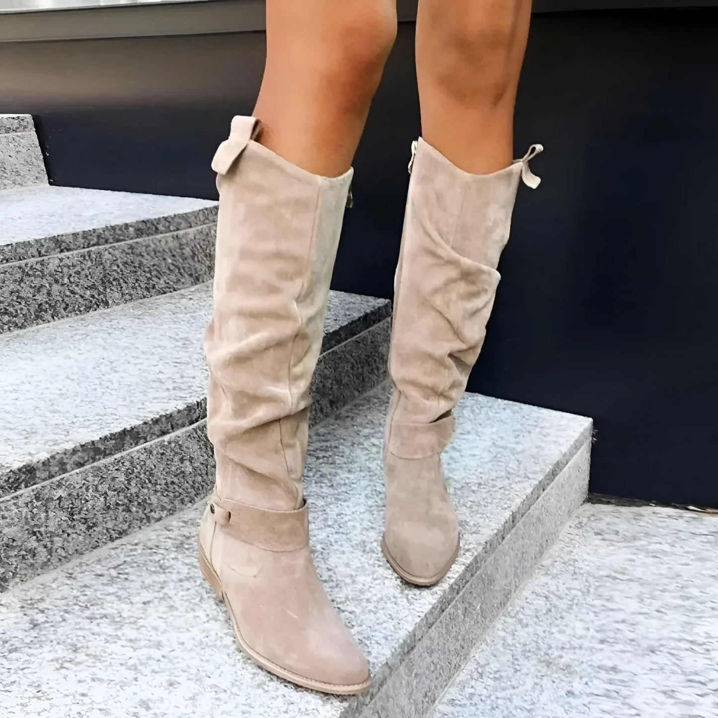 Damen Stiefel Weite Passform Elegant