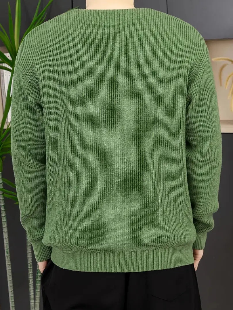 Eveloria Herren Gestreifter Pullover - Eveloria