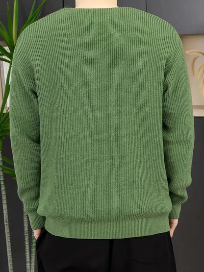 Eveloria Herren Gestreifter Pullover - Eveloria