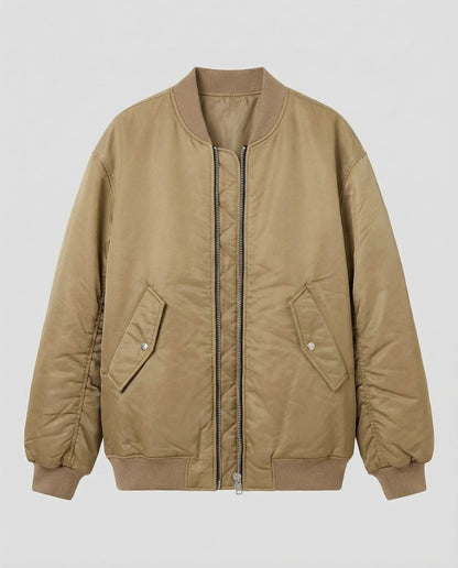Herren Oversize Bomberjacke Lässig
