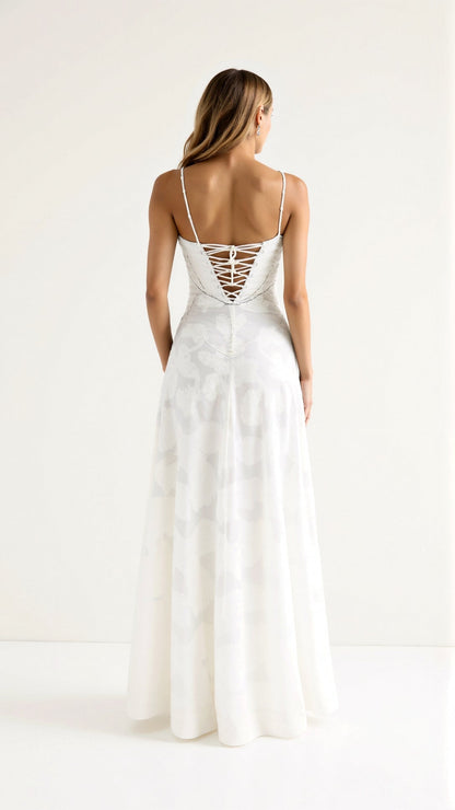 Damen Maxi Kleid Hochzeitsgäste Lang