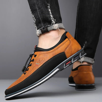 Herren Sneaker Oxford Bequem