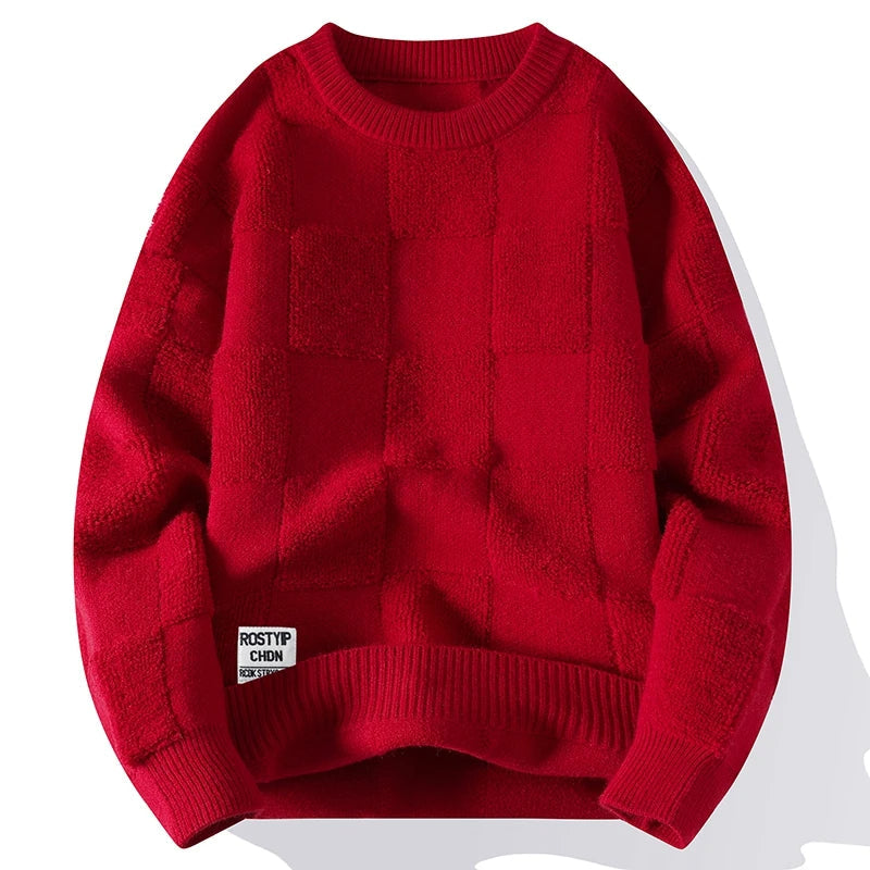 Eveloria Herren Strickpullover Trendig
