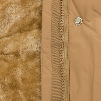 Eveloria Damen Winterjacke Lang Gefüttert Kapuze
