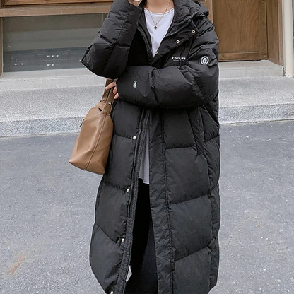 Damen Pufferjacke Reißverschluss Coltrui