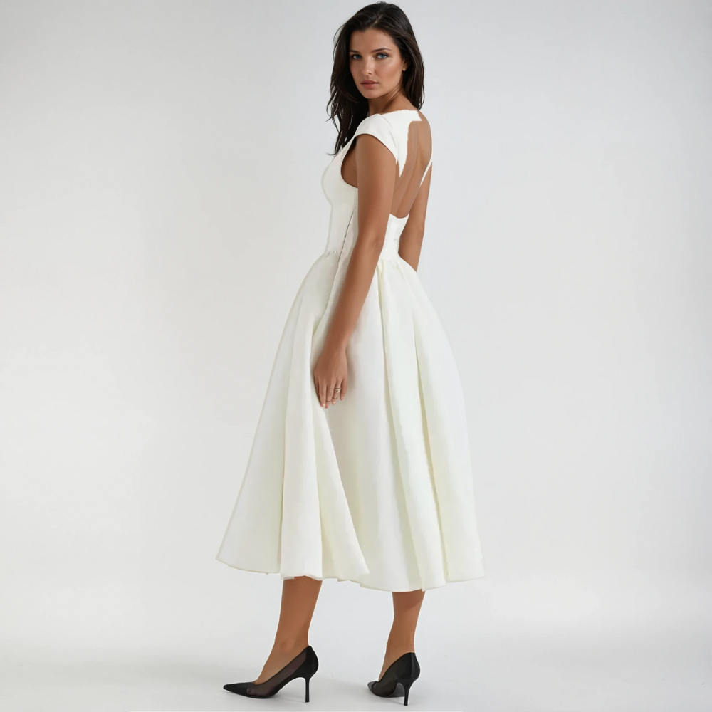 Eveloria Damen Midi Kleid Lucia - Eveloria