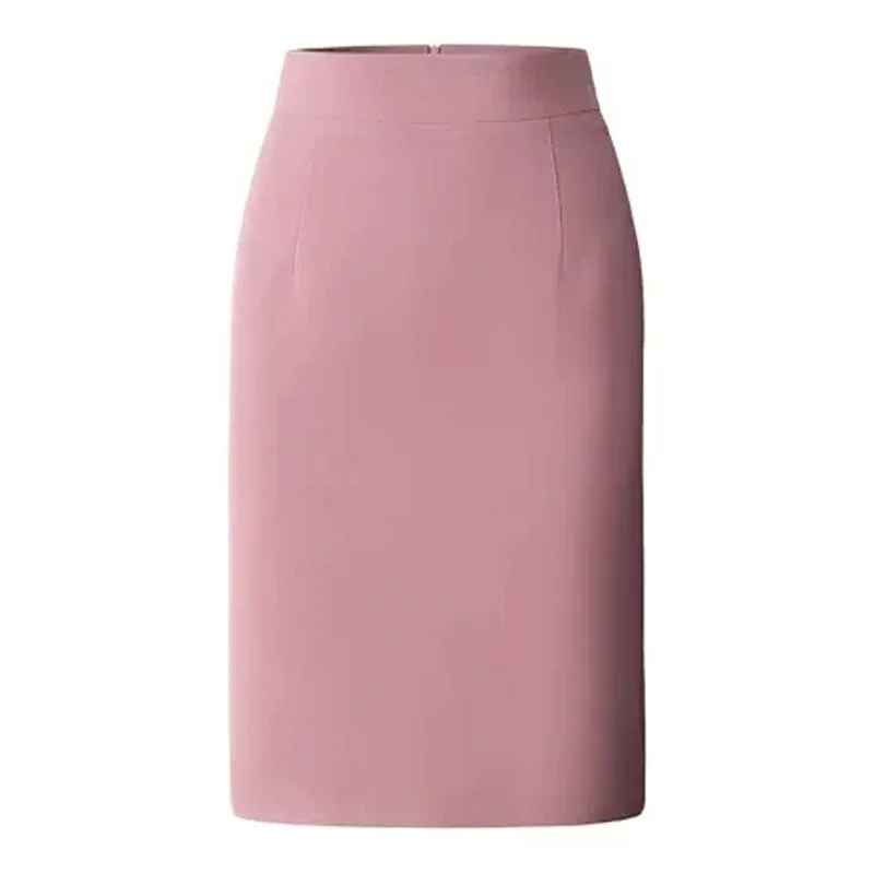 Eveloria Damen Maxi-Rock Schlitz Hinten Ohne Gürtel