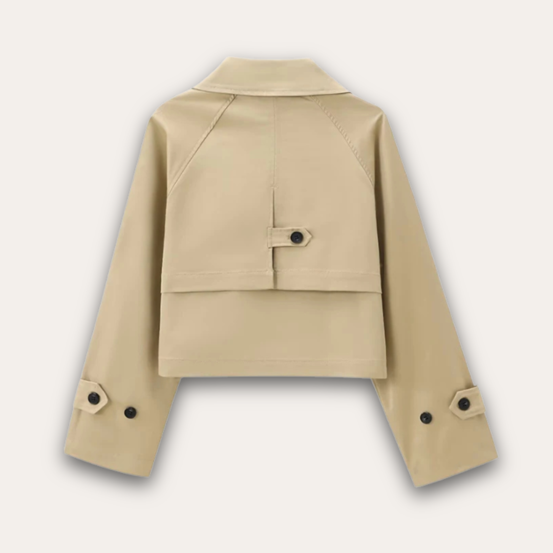 Eveloria Damen Klassischer Trenchcoat - Eveloria