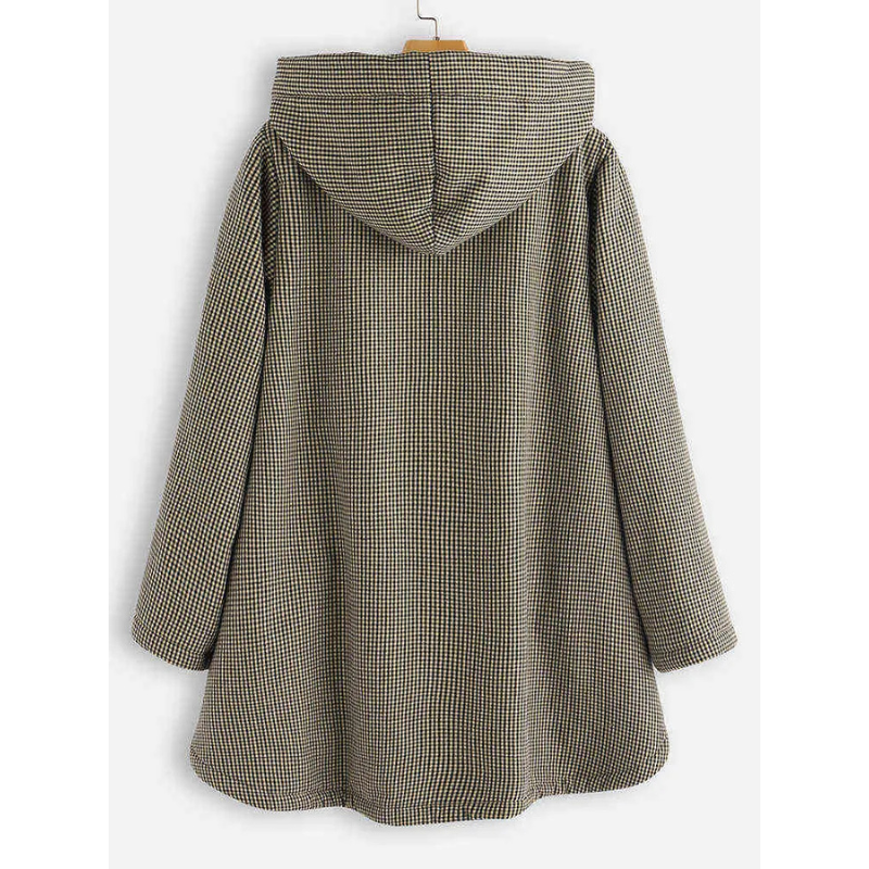 Eveloria Damen Winterjacke Gefüttert Mit Kapuze - Eveloria