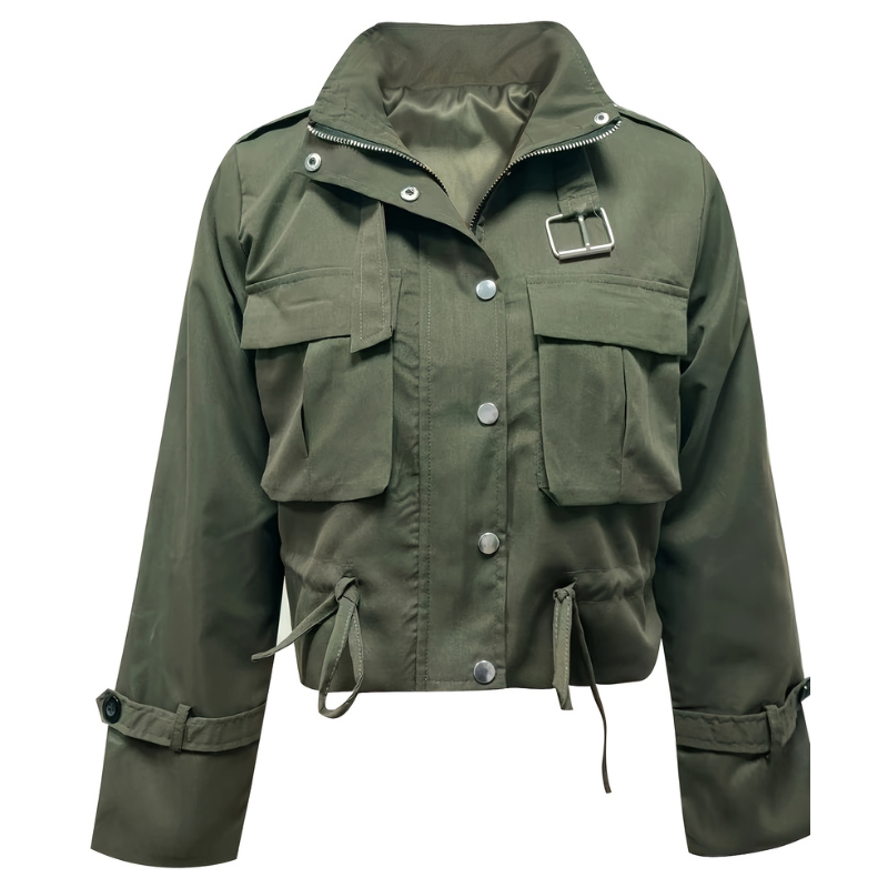 Eveloria Herren Fieldjacke Grün Waterproof - Eveloria