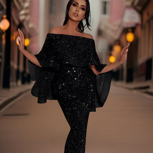 Eveloria Damen Abendkleid Hochwertig - Eveloria