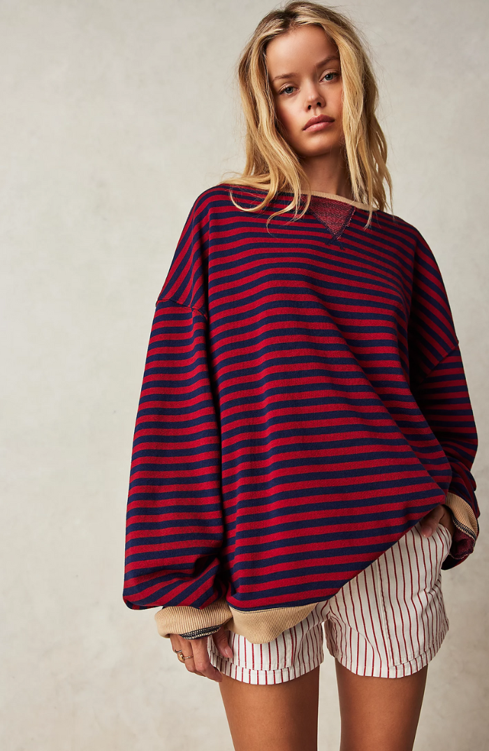 Damen Pullover Modern aus Merino-Wolle Beige
