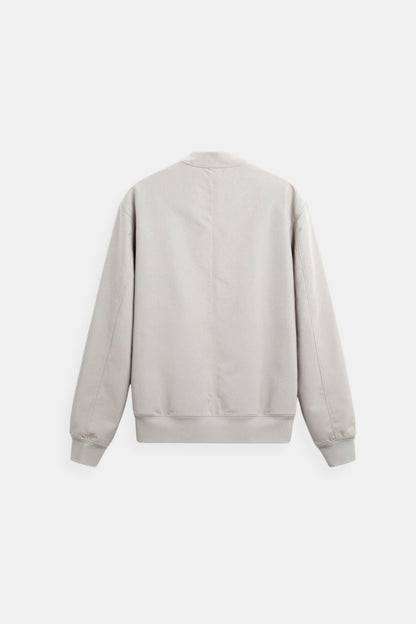 Herren Bomberjacke Minimalistisch Elegant