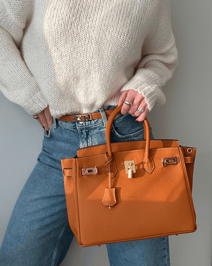 Damen Lederhandtasche Groß
