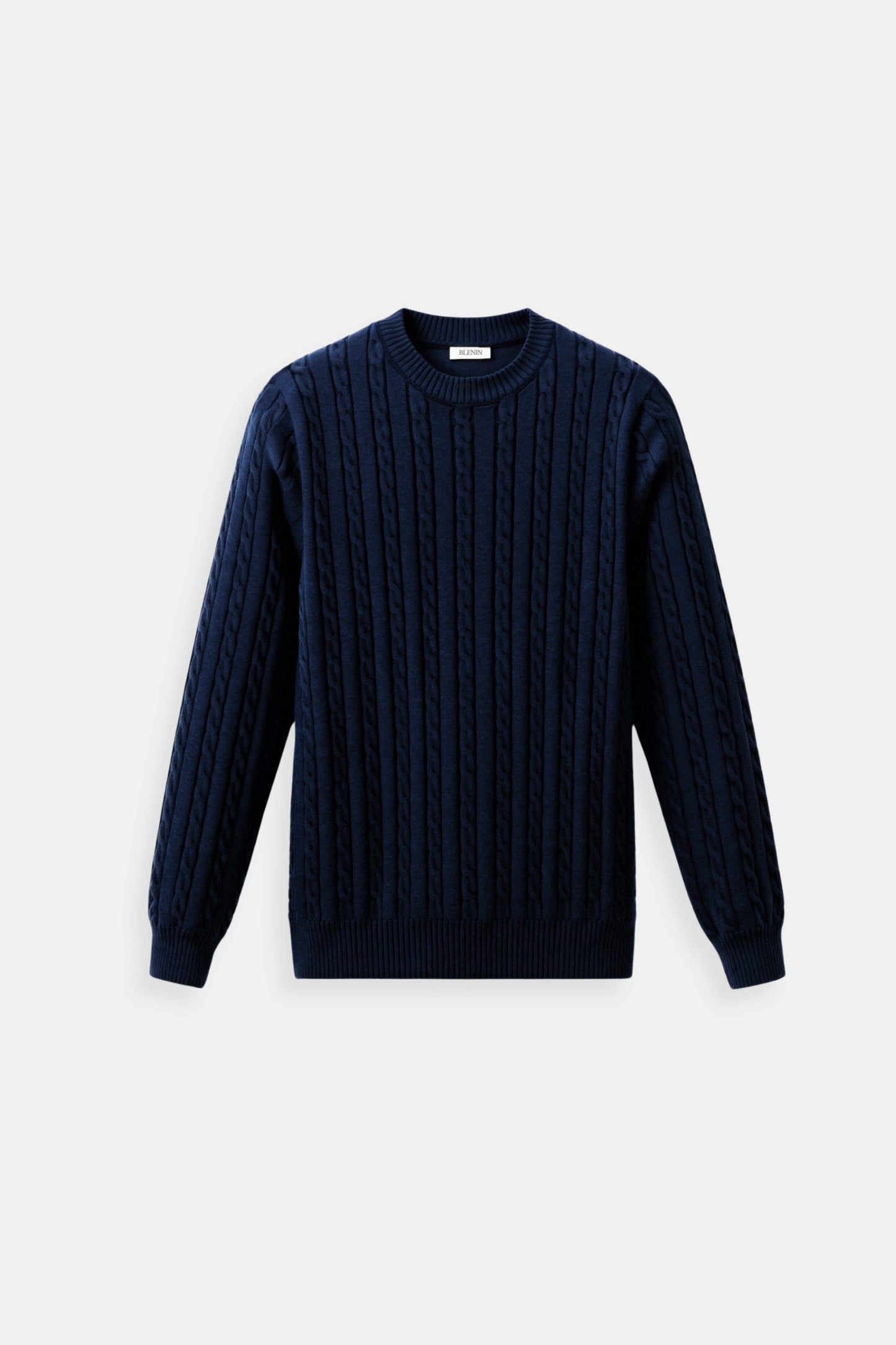 Klassischer Damen Zopfstrick Pullover Eleganz Komfort
