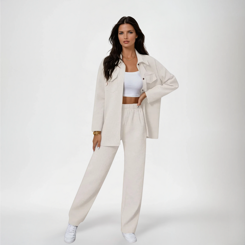 Eveloria Damen Nachtwäsche Set Antonella