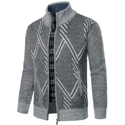 Eveloria Herren Strickjacke Gestrickt