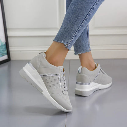 Damen Sneaker Bequem Hoch