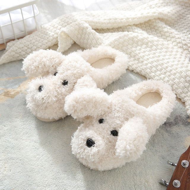Eveloria Damen Flauschige Tierpantoffeln