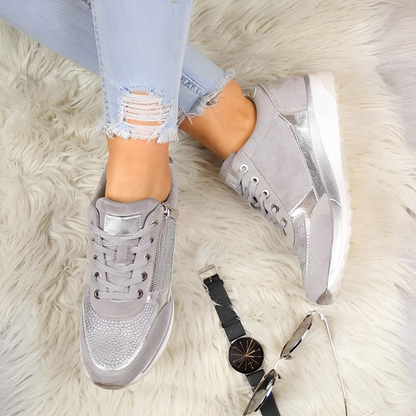 Damen Sneaker Atmungsaktiv Flexibel