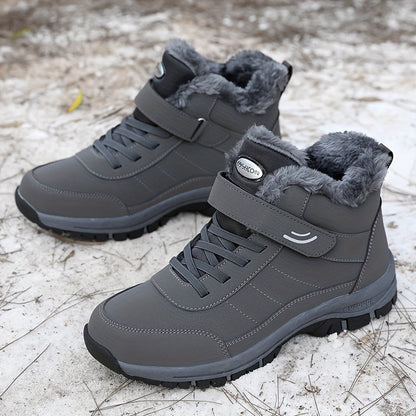Unisex Winterstiefel Knöchelhoch Warm Gefüttert