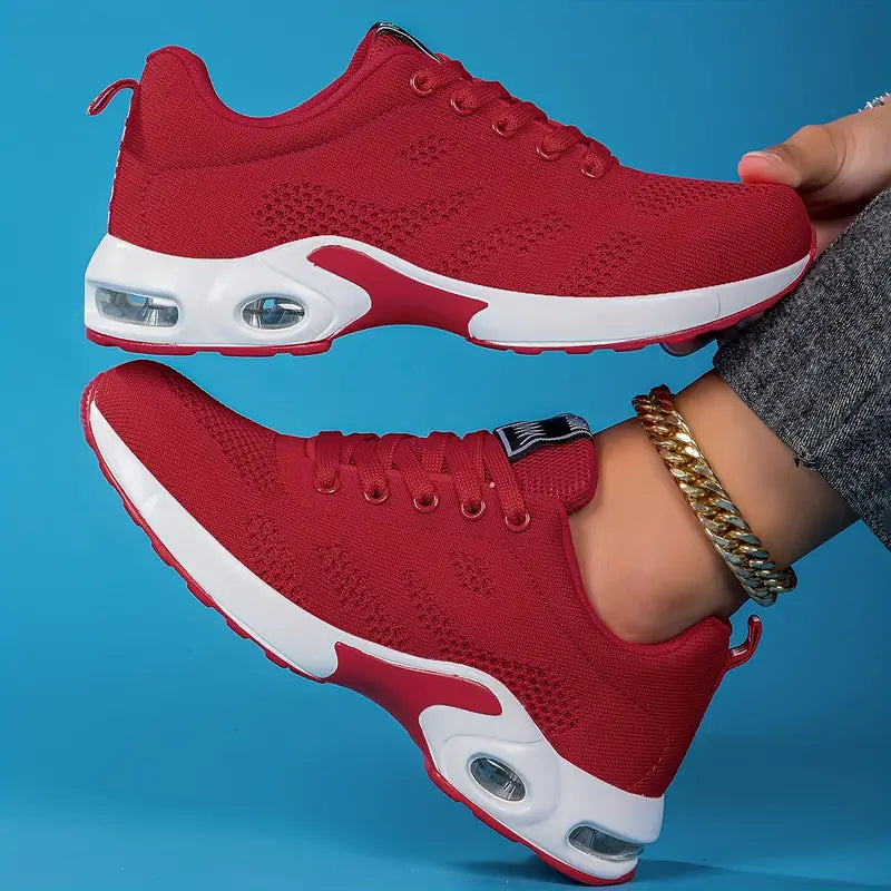 Eveloria Damen Luftkissen Sneaker Komfort