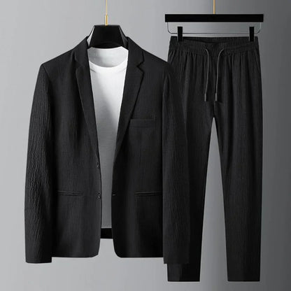 Eveloria Herren Blazer Kordhose Set